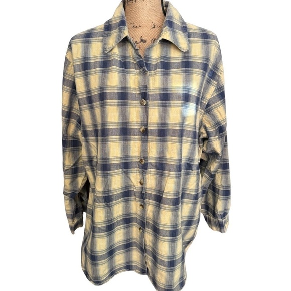 THE AVENUE Women’s Plaid Blouse. Plus size 18/20. - Picture 1 of 6
